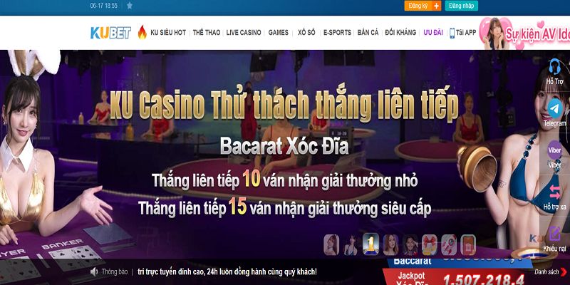 Kubet nhà cái trực tuyến được yêu mến trong nhiều năm liền