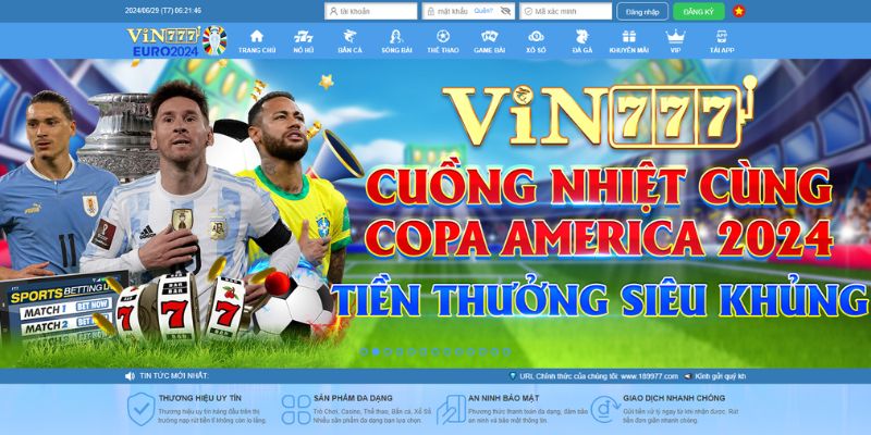 Tổng quan thông tin về VIN777